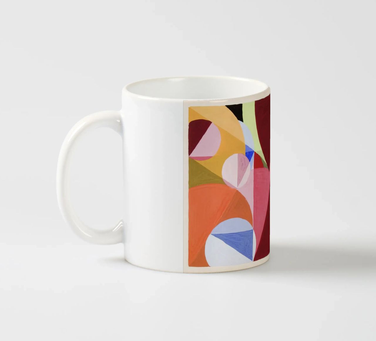 abstract colorful tazza in ceramica da vintageshop