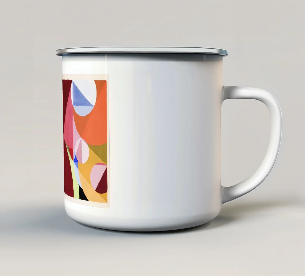 abstract colorful tazza in smalto da vintageshop