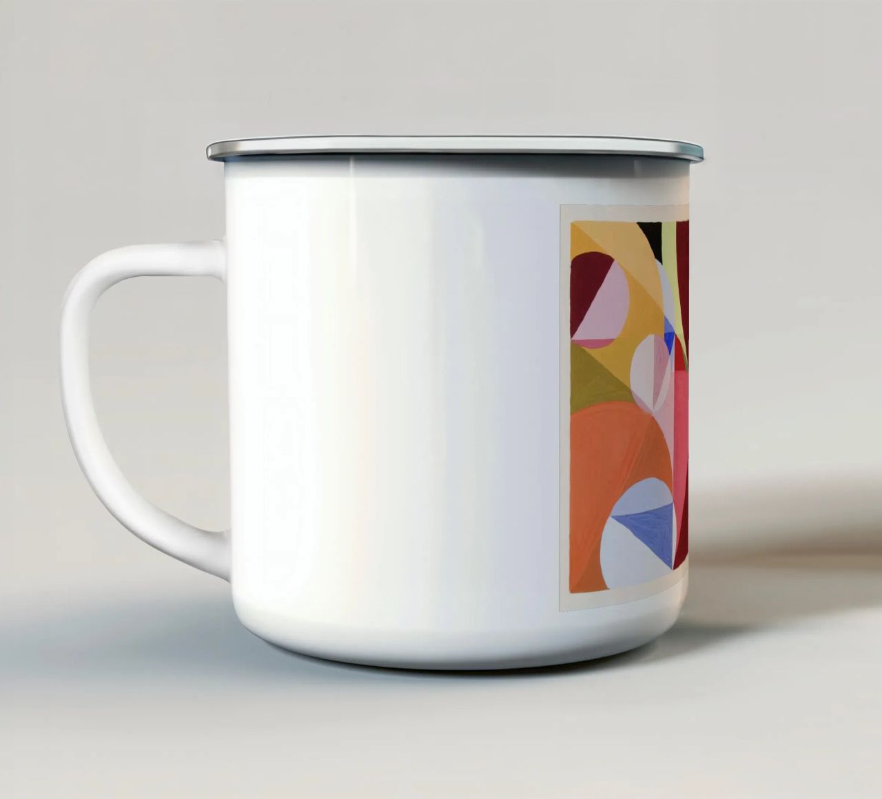 abstract colorful tazza in smalto da vintageshop