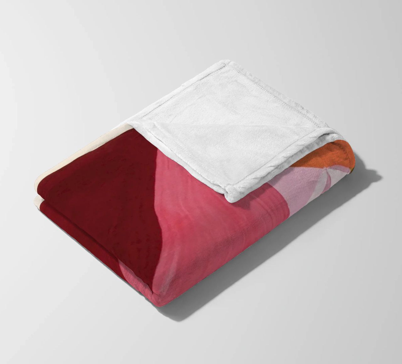 abstract colorful coperta in pile da vintageshop