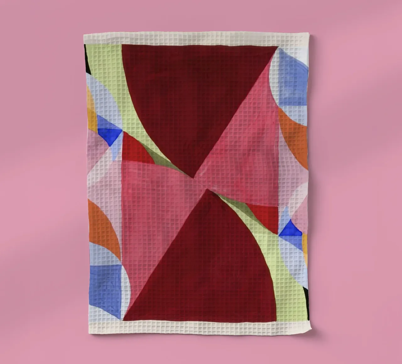 abstract colorful canovaccio da cucina da vintageshop