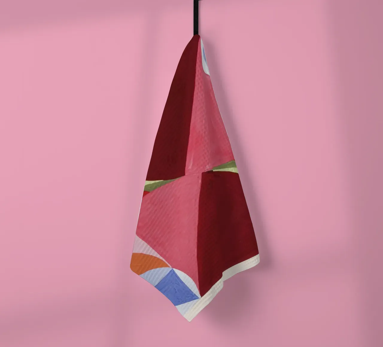 abstract colorful canovaccio da cucina da vintageshop