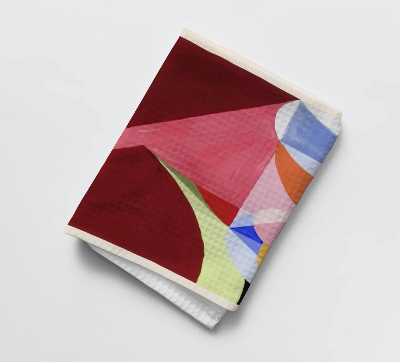 abstract colorful canovaccio da cucina da vintageshop