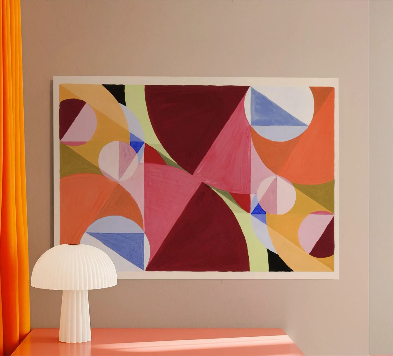 abstract colorful alluminio dibond da vintageshop
