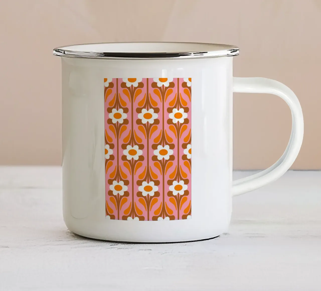 floora tazza in smalto da fummelhummel