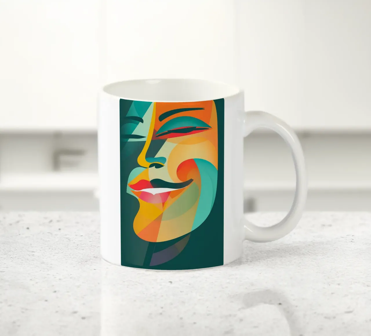 Wall-art by Imagine ceramic mug by Imagine