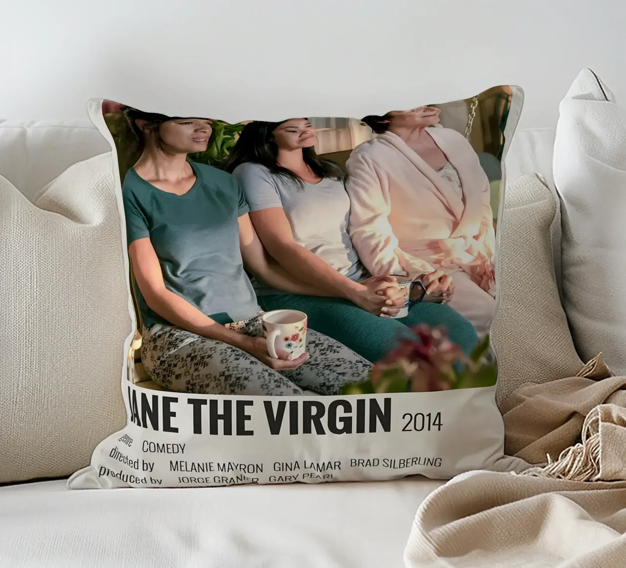 JANE THE VIRGIN 2014 cuscino da MVFminimalist