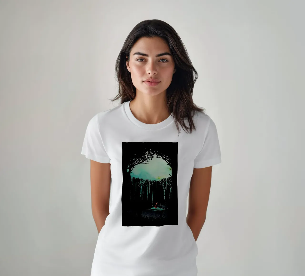 Deep in the forest t-shirt da Róbert Farkas