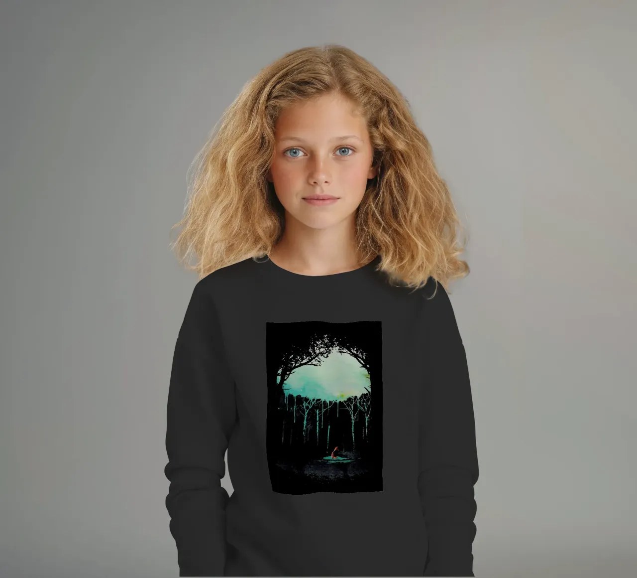 Deep in the forest felpa bambino da Róbert Farkas