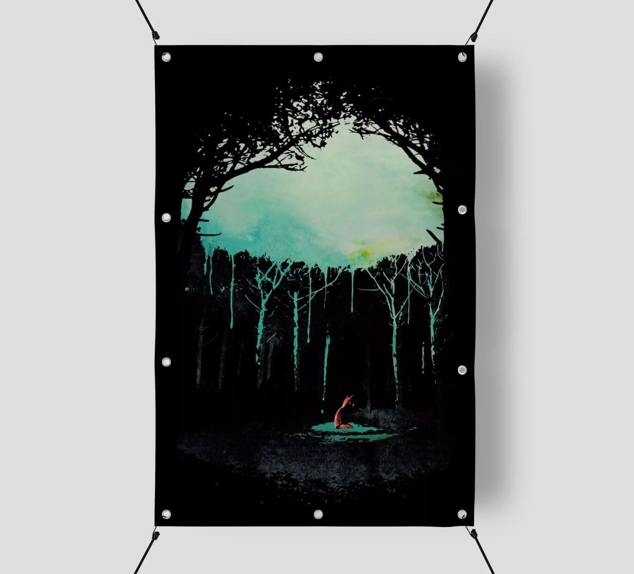 Deep in the forest telo in pvc da Róbert Farkas