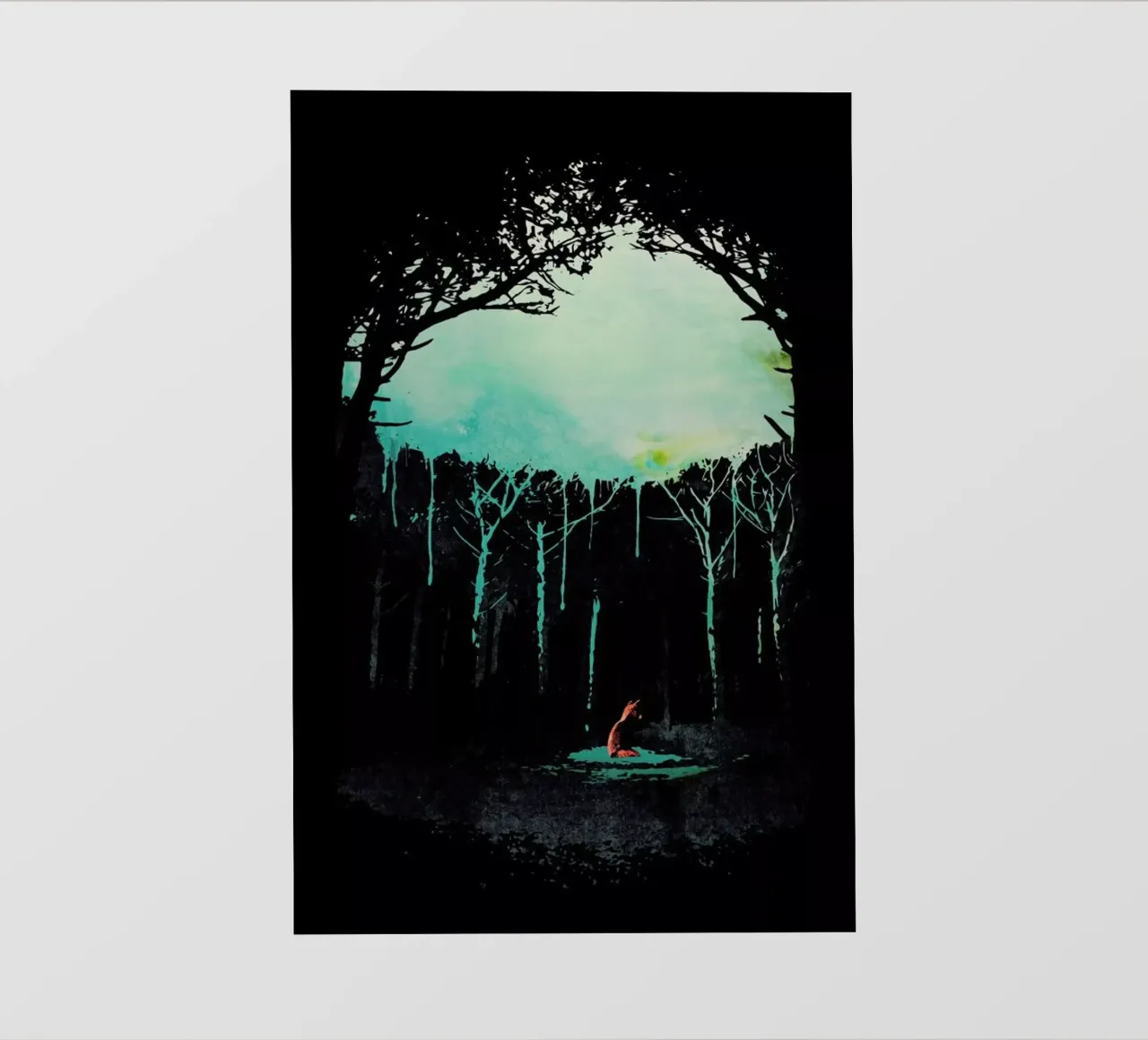 Deep in the forest PVC Plane von Róbert Farkas