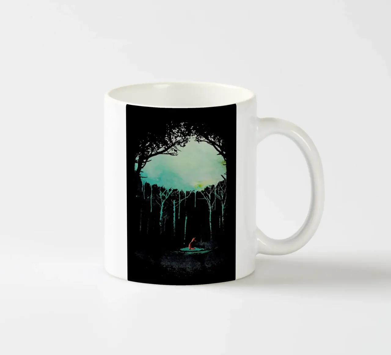 Deep in the forest mug en céramique de Róbert Farkas