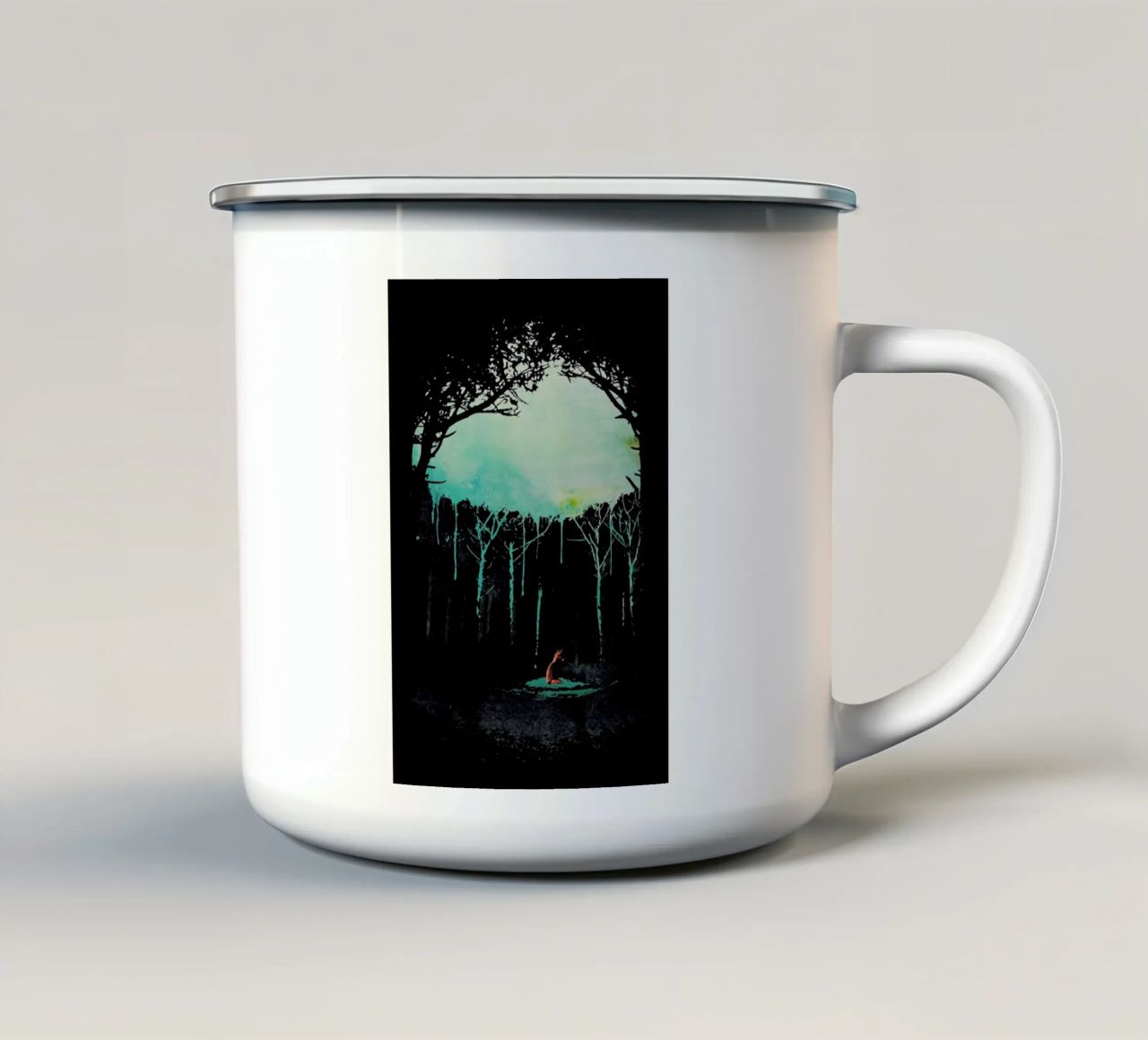 Deep in the forest tazza in smalto da Róbert Farkas