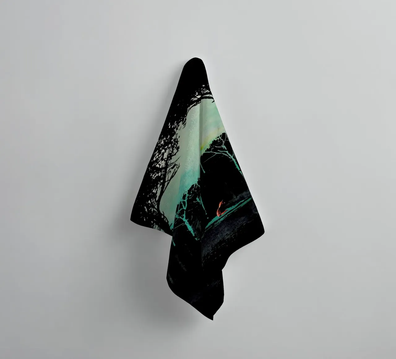 Deep in the forest asciugamano da bagno da Róbert Farkas