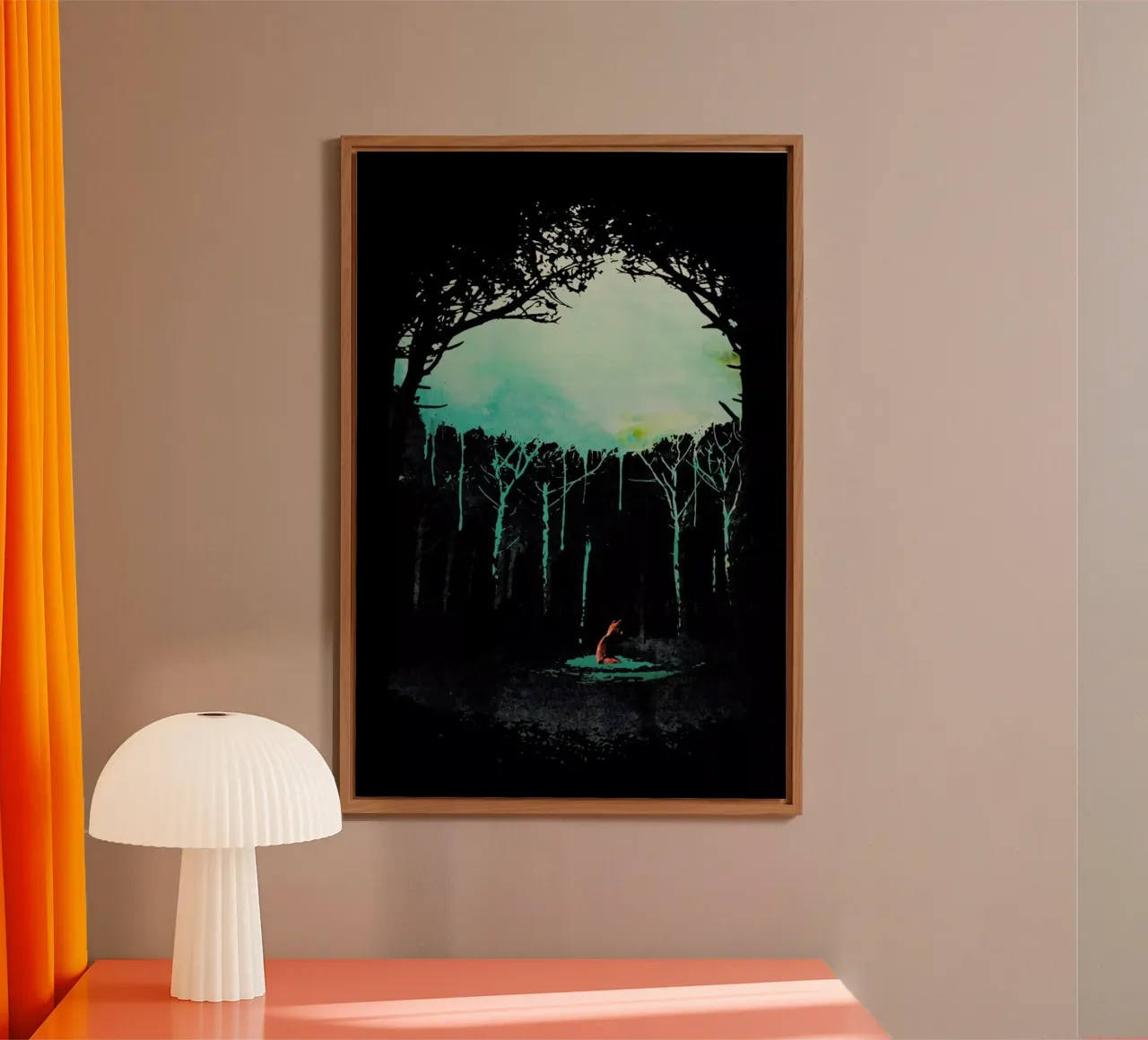 Deep in the forest alluminio dibond da Róbert Farkas