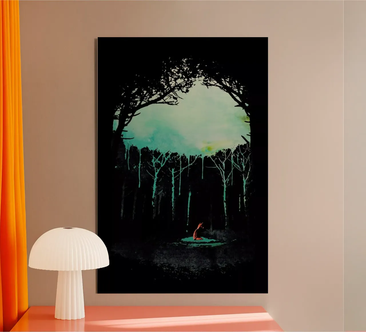 Deep in the forest alluminio dibond da Róbert Farkas