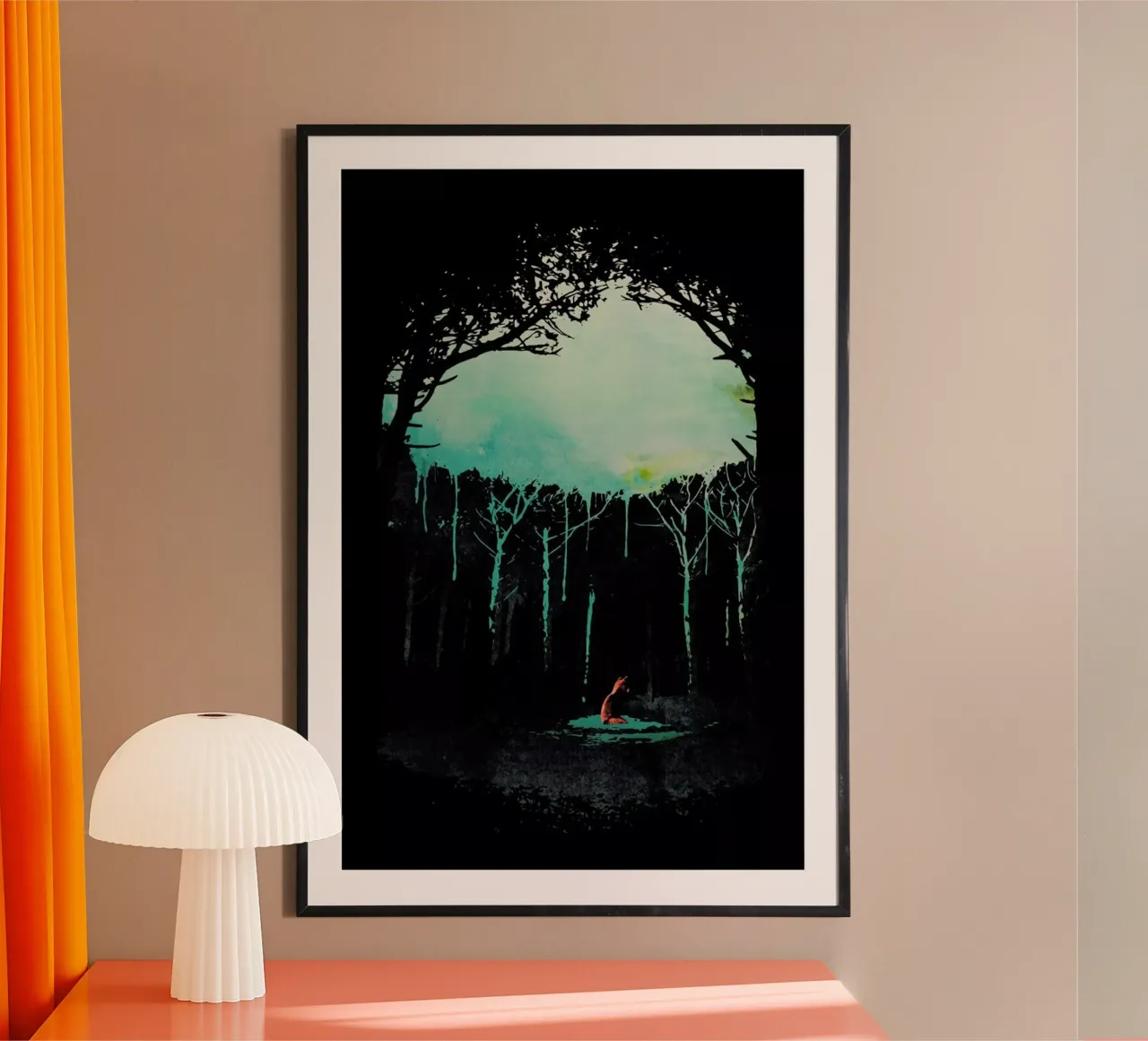 Deep in the forest carta hahnemühle da Róbert Farkas