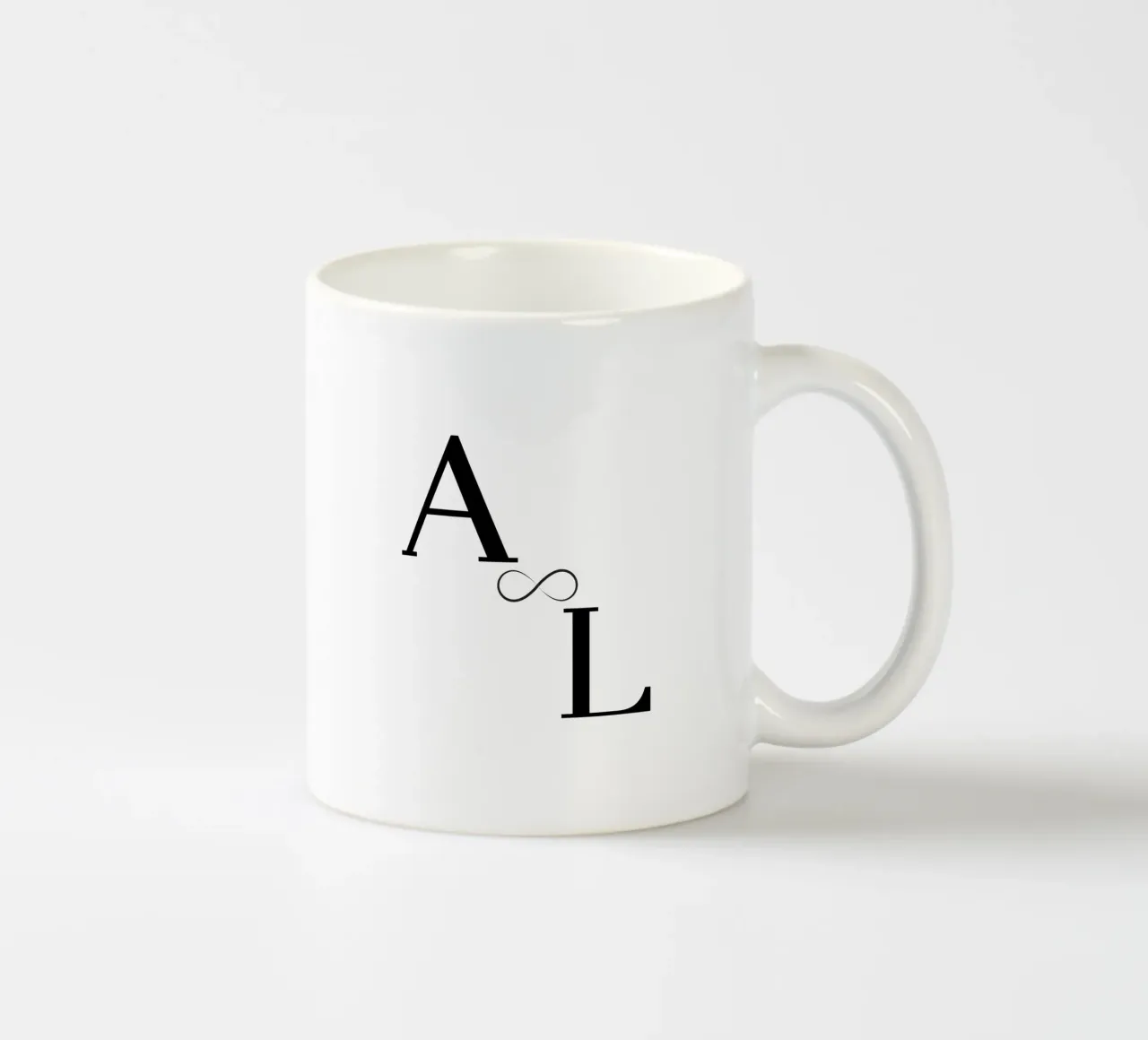 A & L Infinity Monogram - Poster, magliette e accessori tazza in ceramica da StrindesignStudio