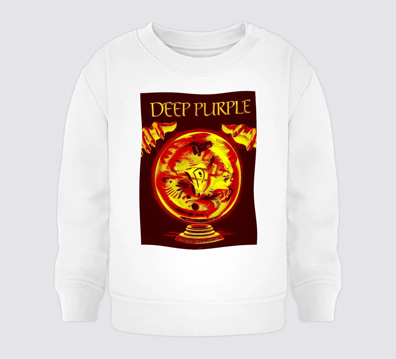 deep purple baby sweatshirt by vanhesling