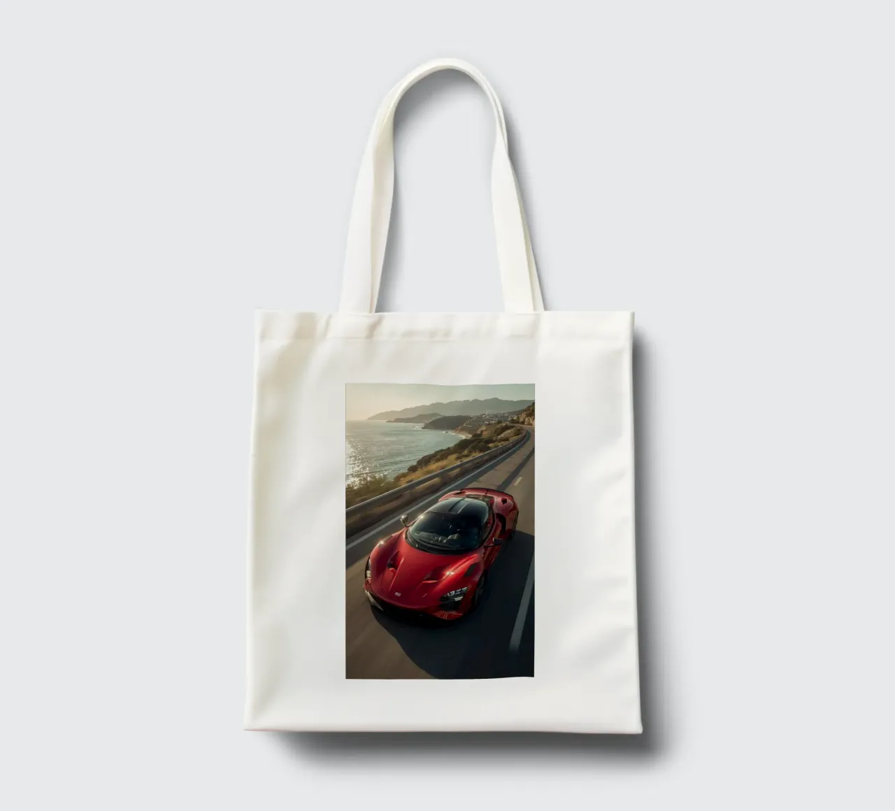 aesthetic car tote bag by van hellen