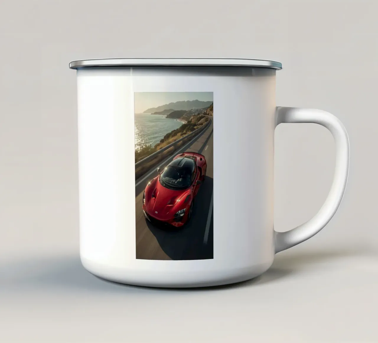 auto estetica tazza in smalto da van hellen