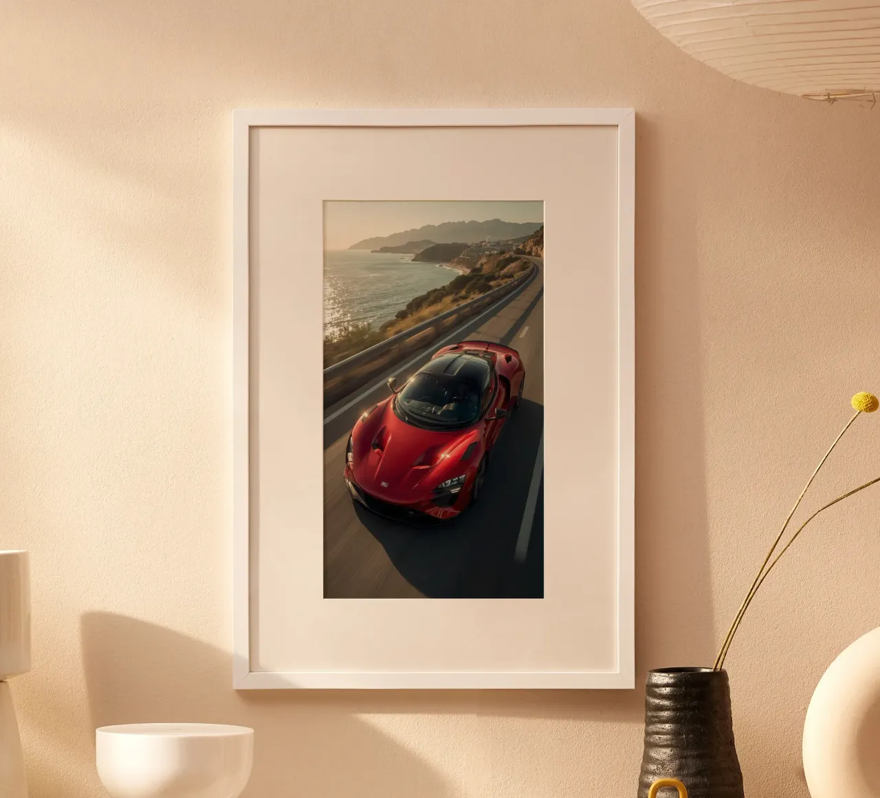 aesthetic car poster by van hellen