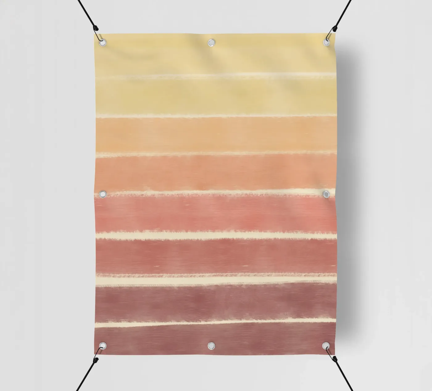 Sunset gradient telo in pvc da Little Dean