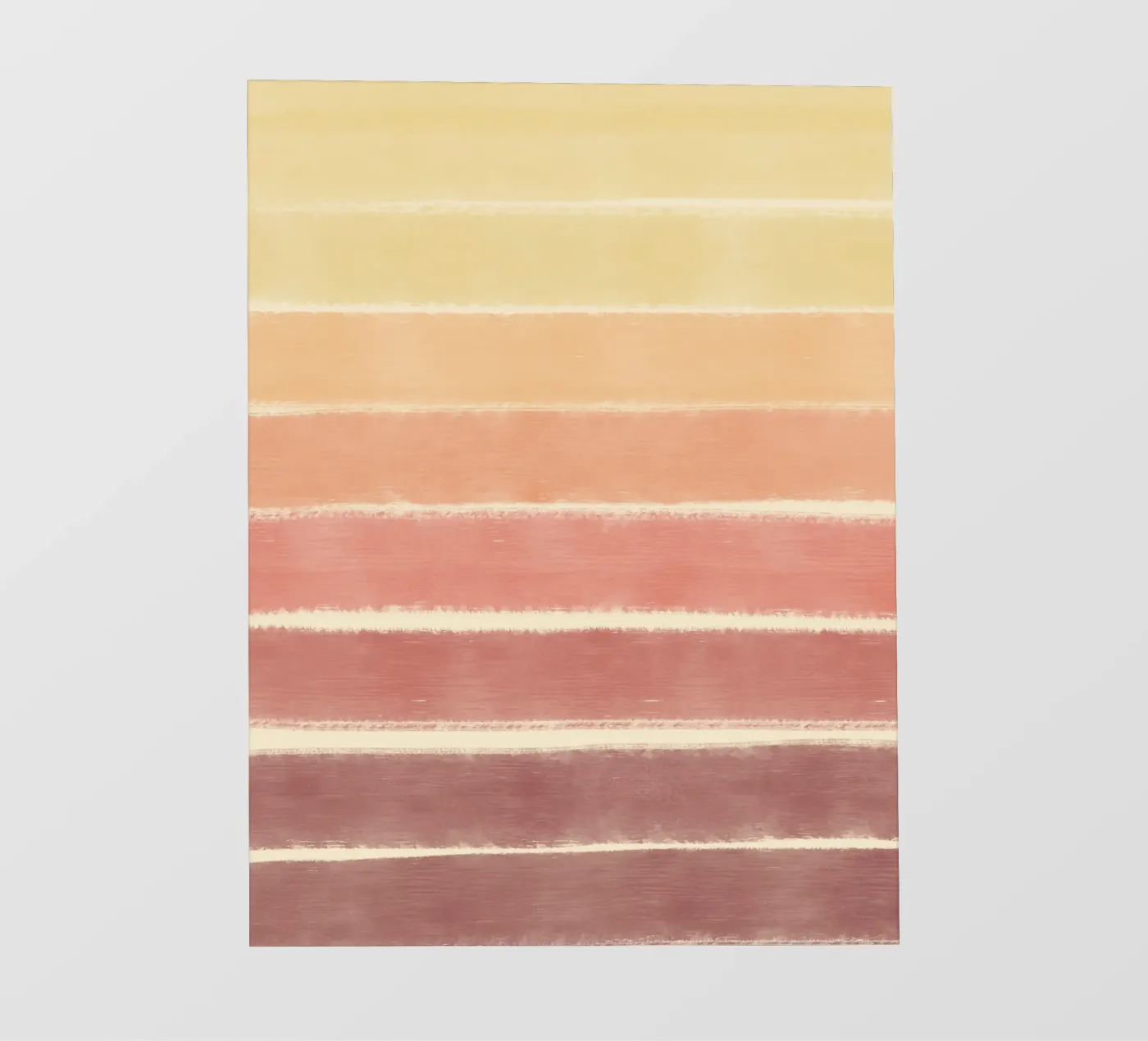 Sunset gradient telo in pvc da Little Dean