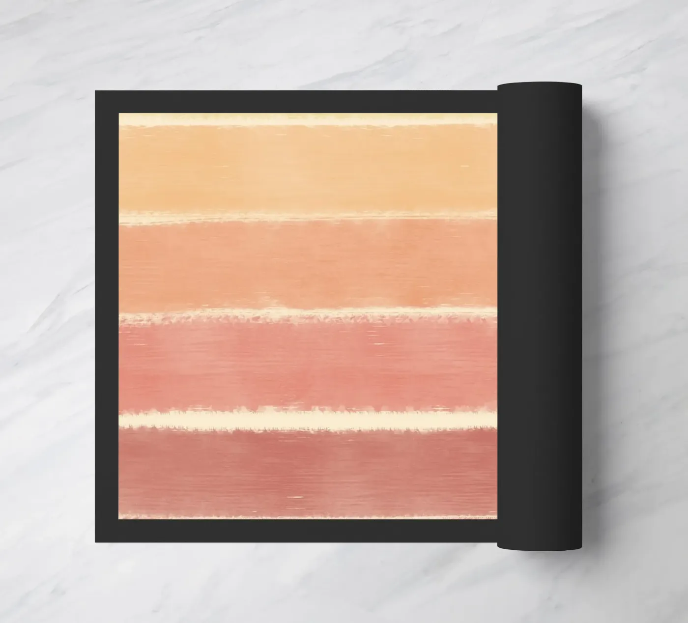 Sunset gradient deurmat van Little Dean