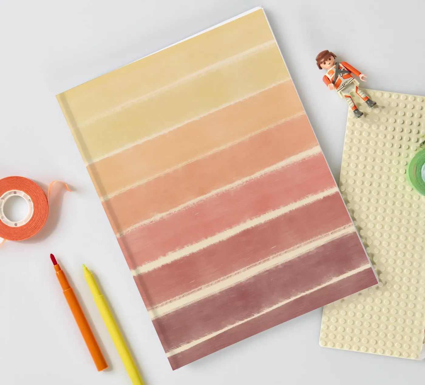 Sunset gradient notebook by Little Dean