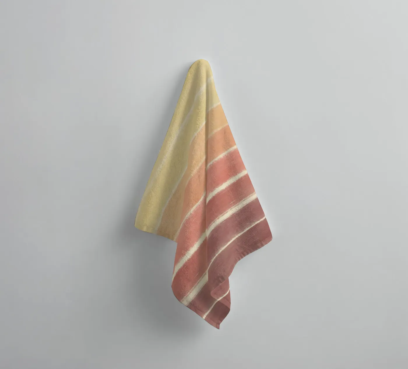 Gradiente del tramonto asciugamano da bagno da Little Dean