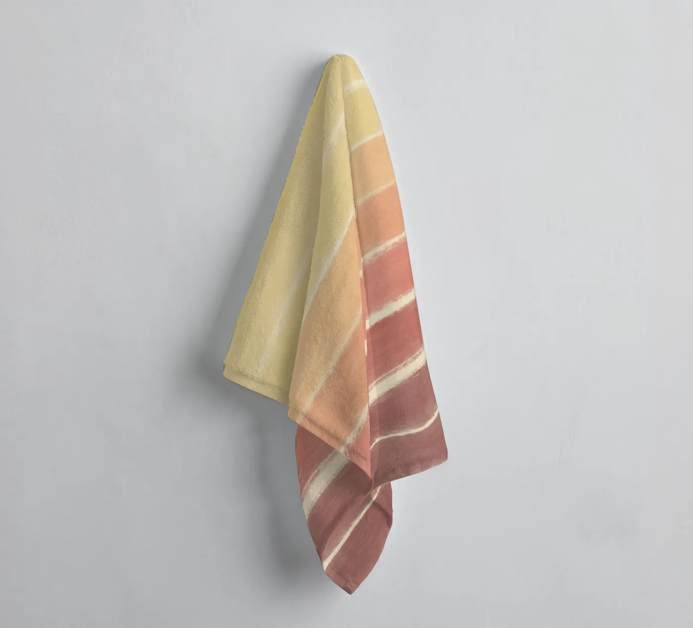 Verloop zonsondergang badhanddoek van Little Dean