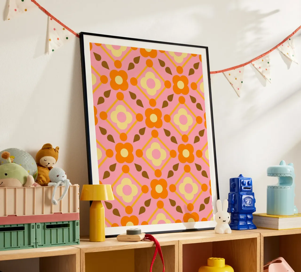 tutti poster con telaio in legno da fummelhummel