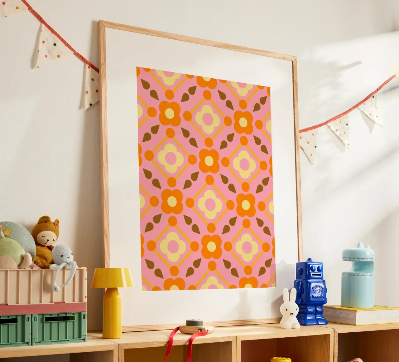 tutti poster con telaio in legno da fummelhummel