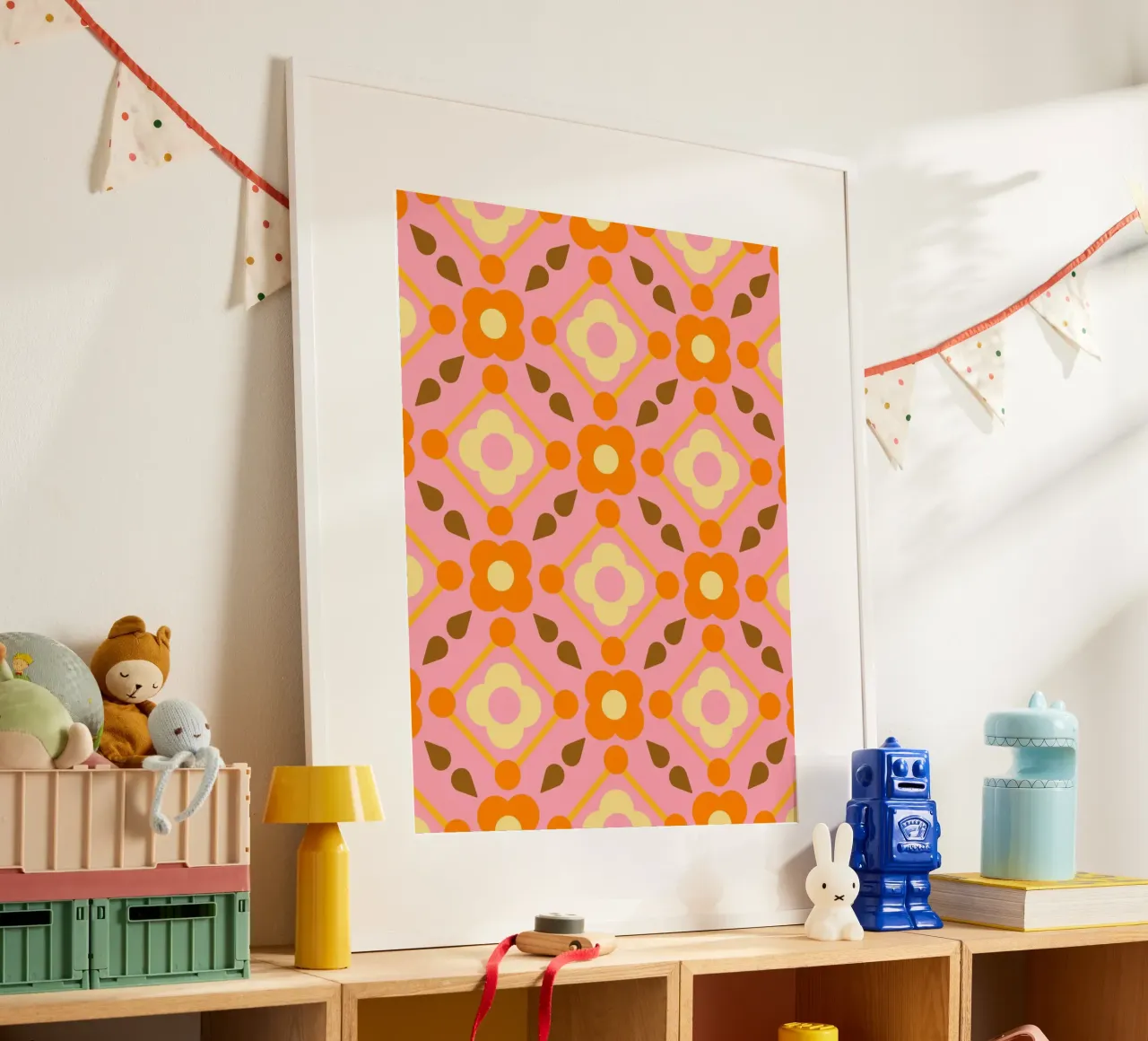 tutti poster con telaio in legno da fummelhummel