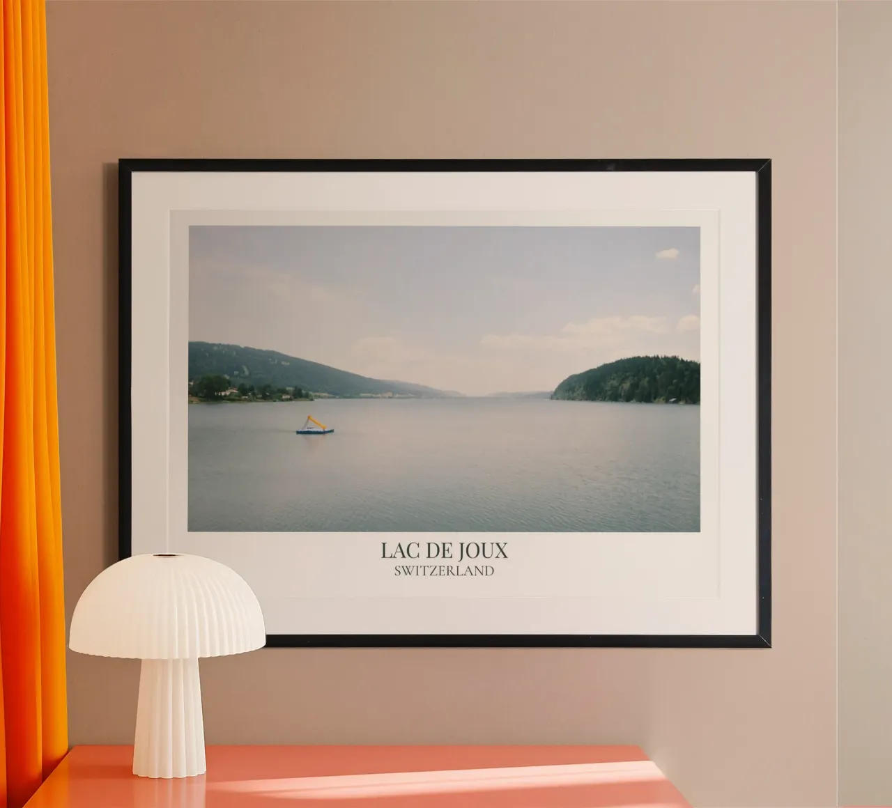Lac de Joux: Switzerland poster da FujiFrames