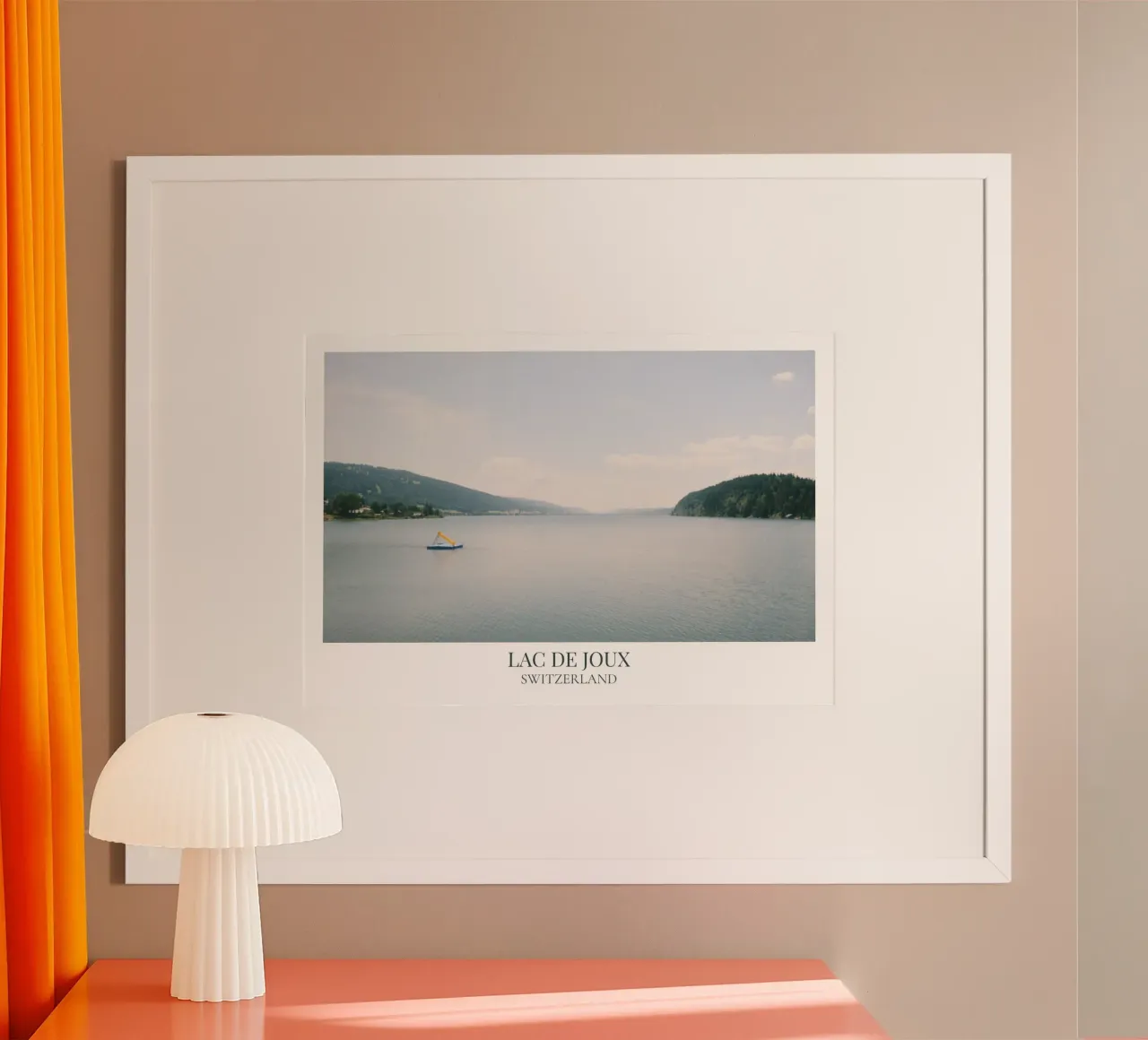 Lac de Joux: Switzerland poster da FujiFrames