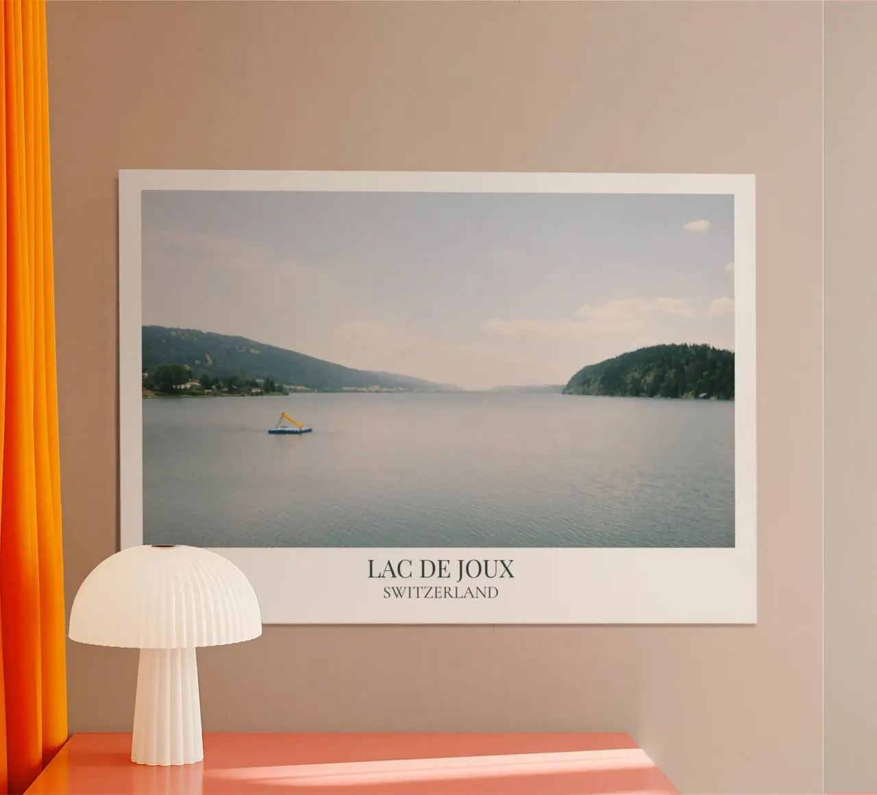 Lac de Joux: Switzerland poster da FujiFrames