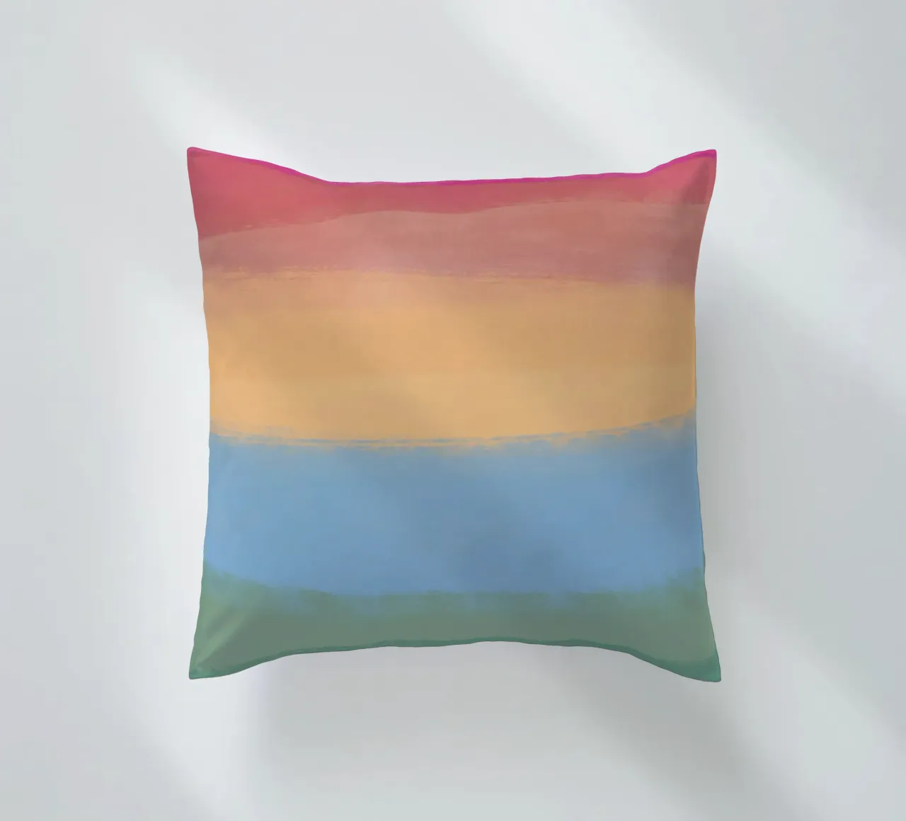 Gradiente multicolore cuscino da Little Dean