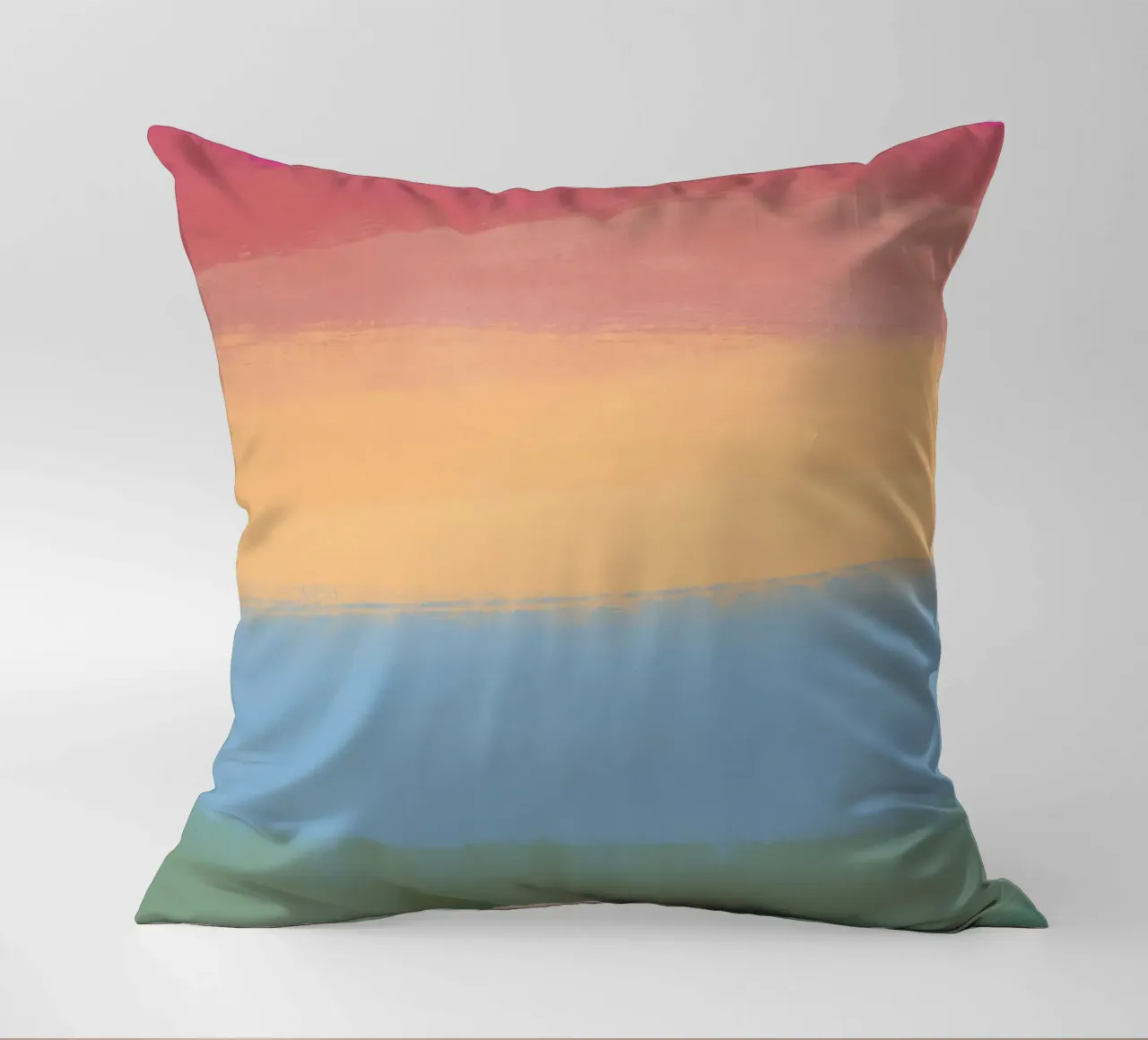Gradiente multicolore cuscino da Little Dean