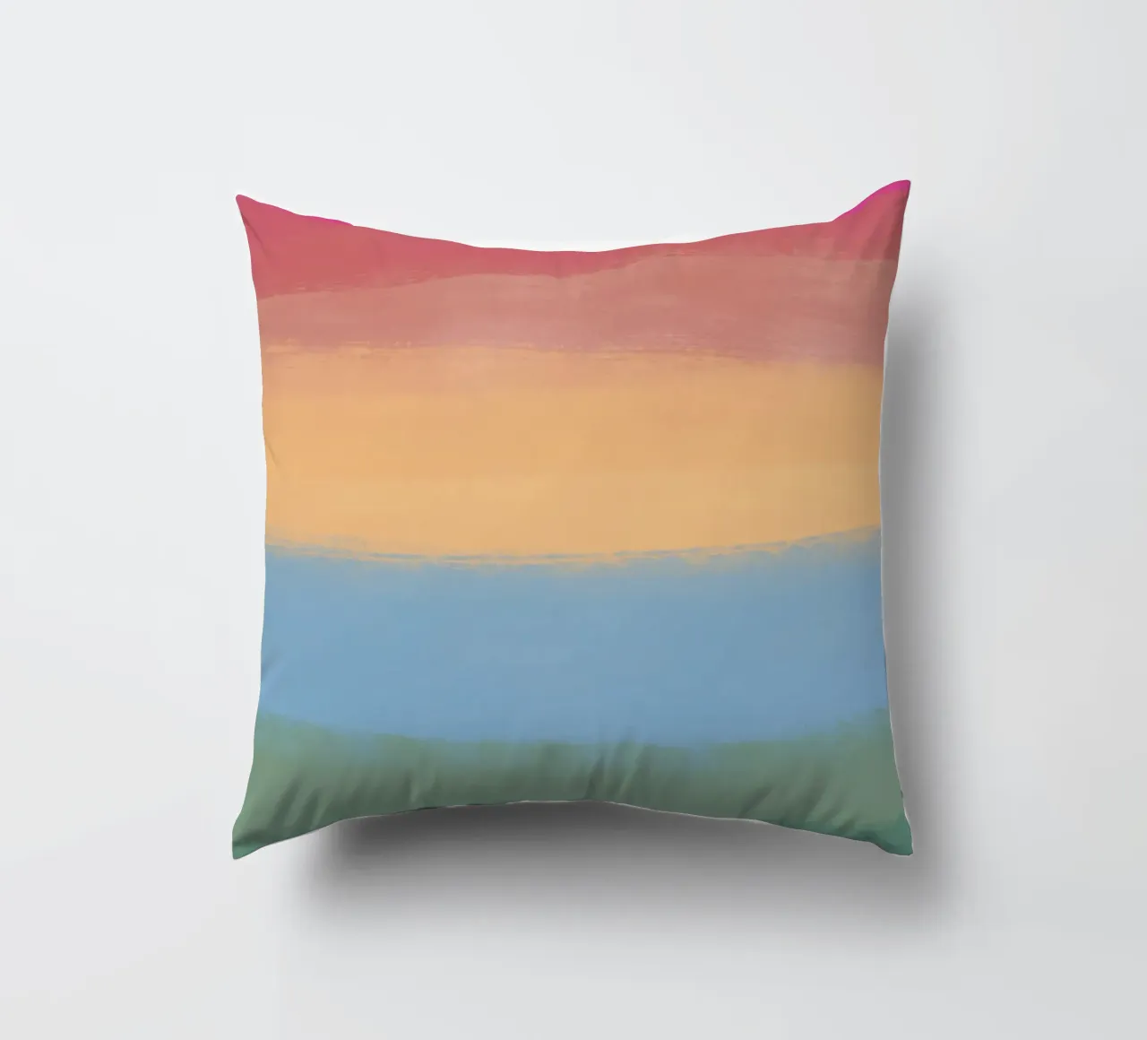Gradiente multicolore cuscino da Little Dean