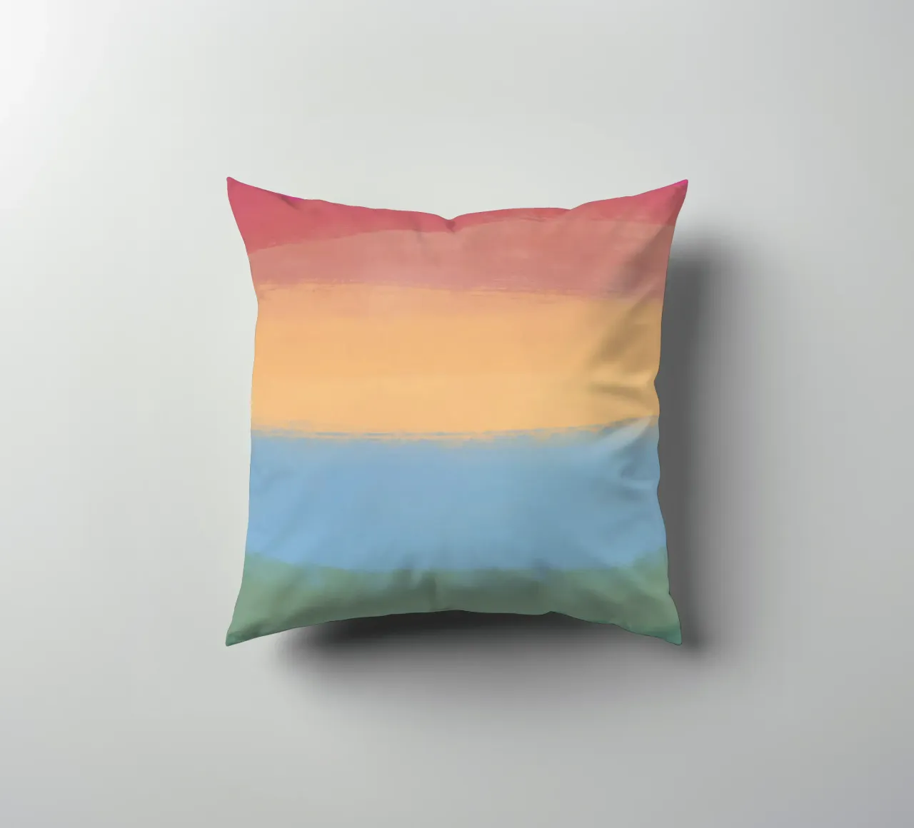 Gradiente multicolore cuscino da Little Dean