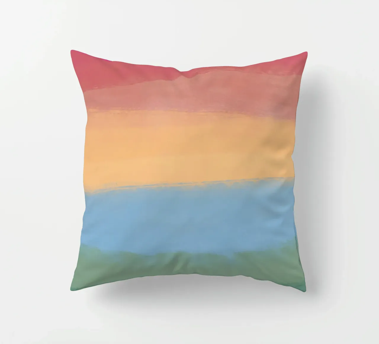 Gradiente multicolore cuscino da Little Dean