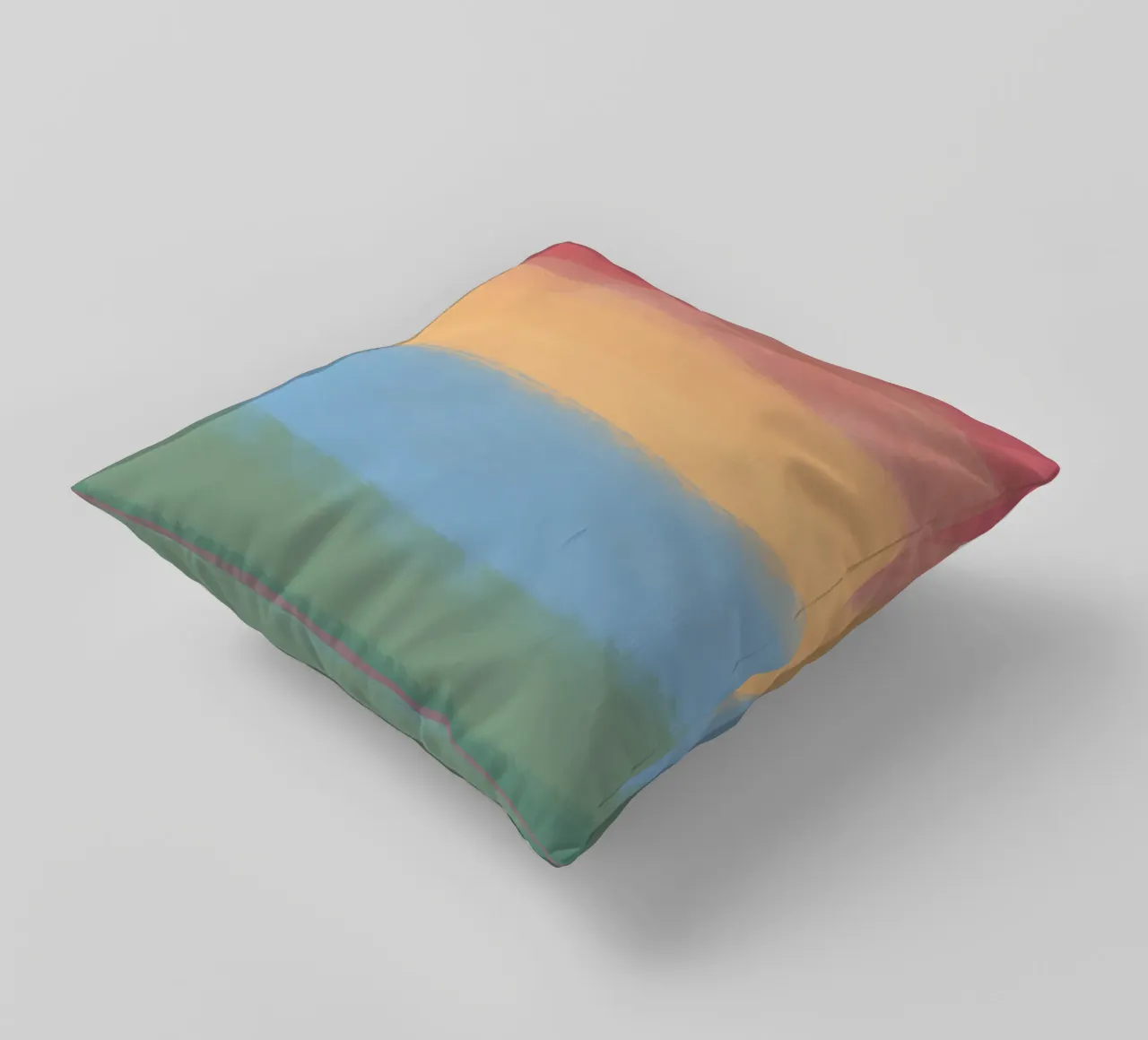 Gradiente multicolore cuscino da Little Dean