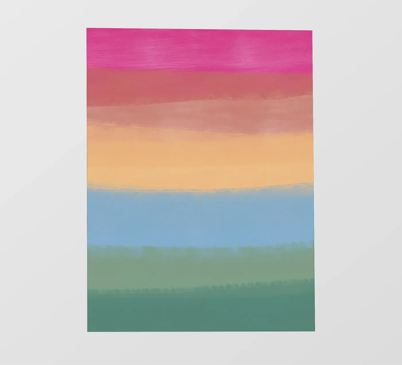 Veelkleurig kleurverloop backlit folie van Little Dean