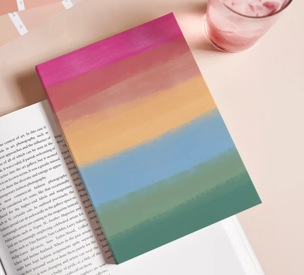 Gradiente multicolore diario da Little Dean