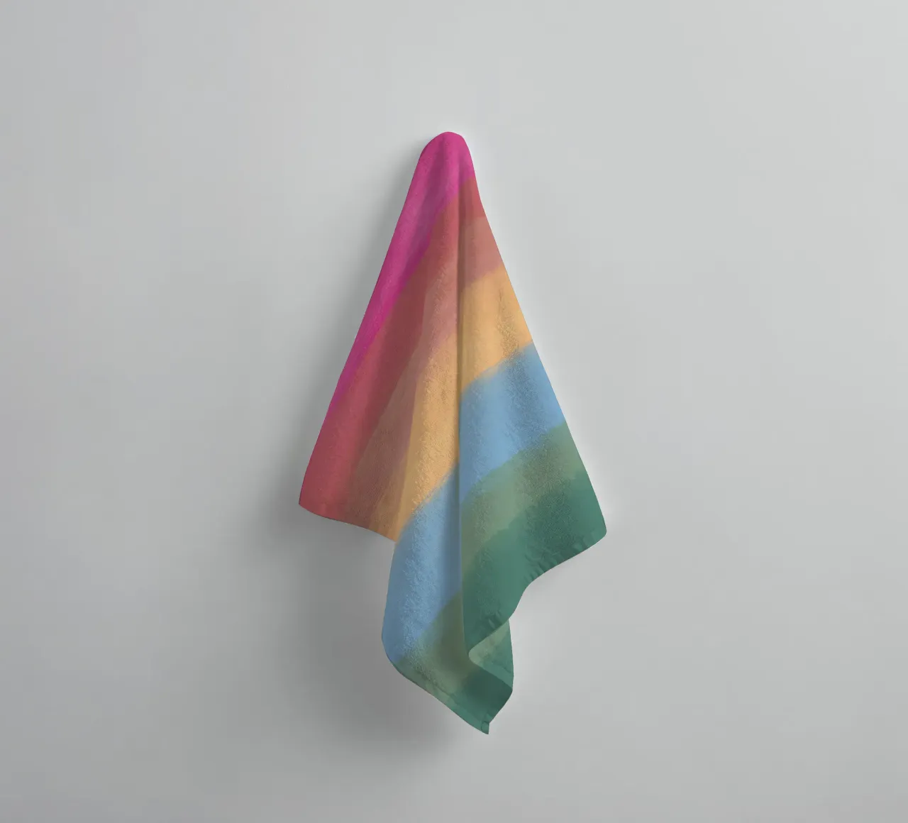 Dégradé multicolore serviette de bain de Little Dean