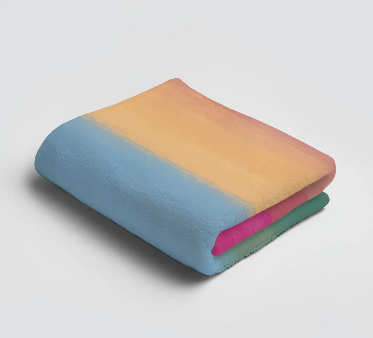 Dégradé multicolore serviette de bain de Little Dean