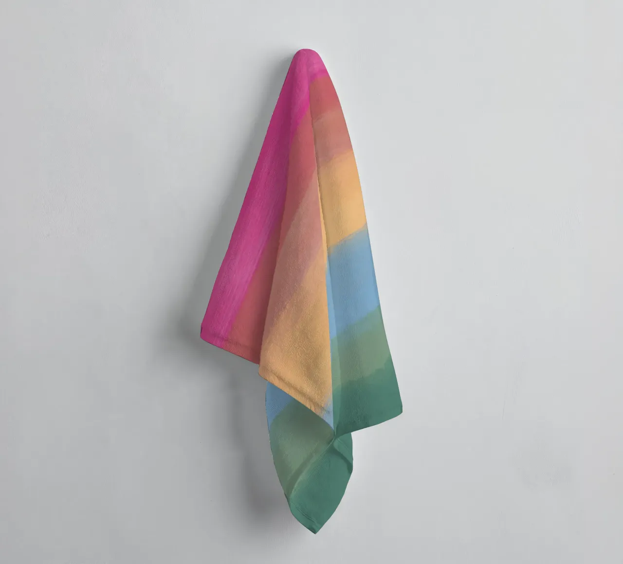 Gradiente multicolore asciugamano da bagno da Little Dean