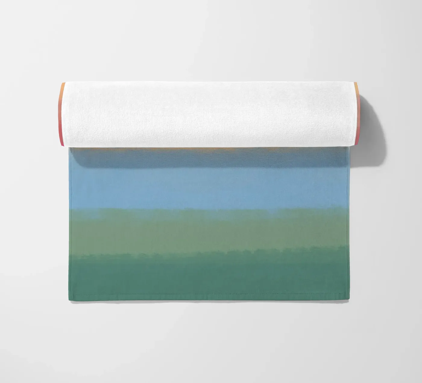 Dégradé multicolore serviette de plage de Little Dean